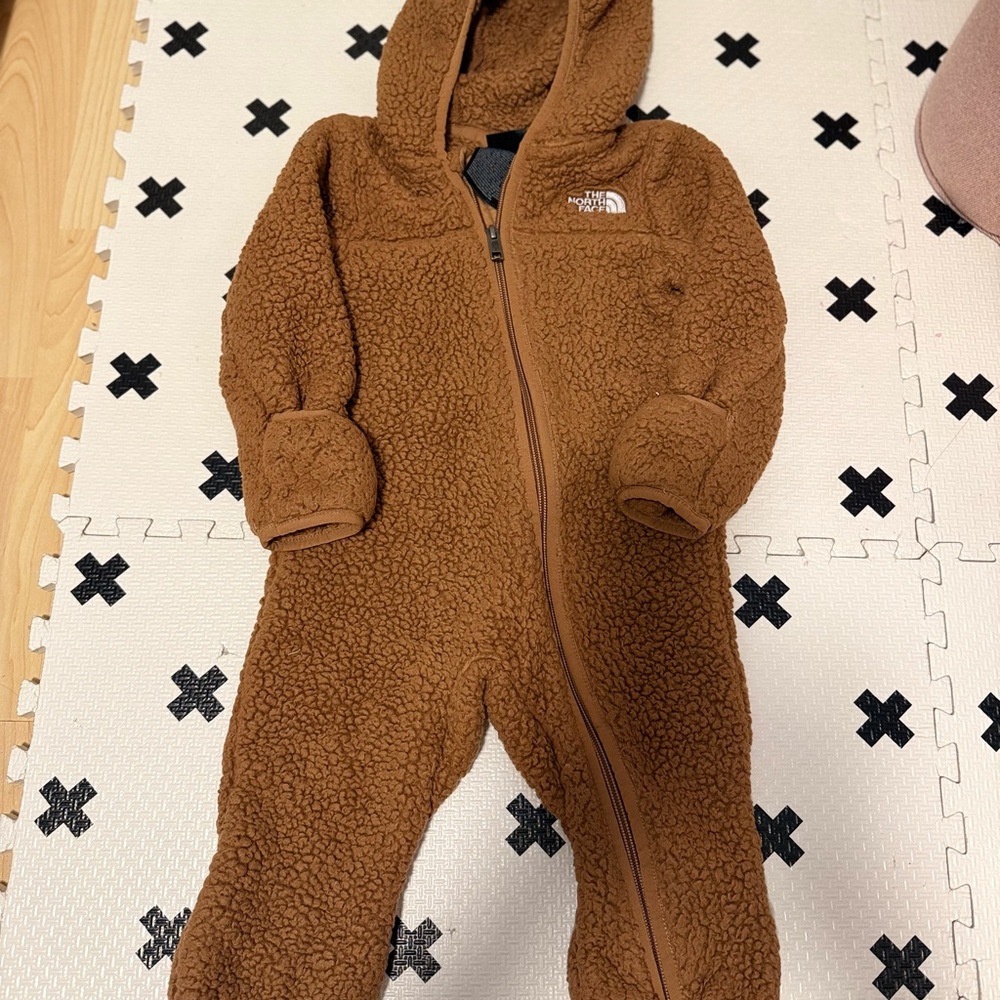 The North Face Cozy Brown Kids Footie